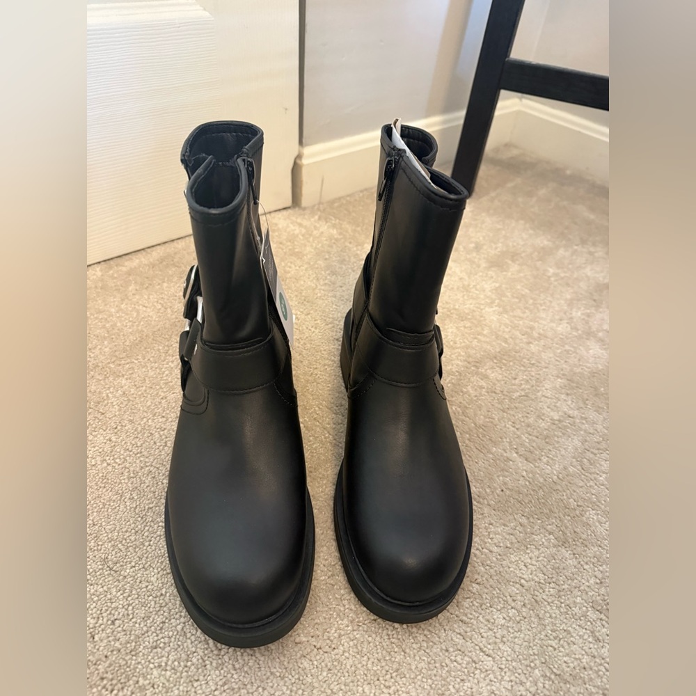 Universal Thread NWT Black Buckle Boot - Picture 3 of 8